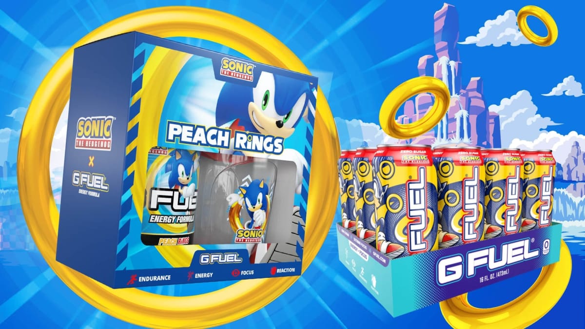 Sonic the Hedgehog Energy Drink cover