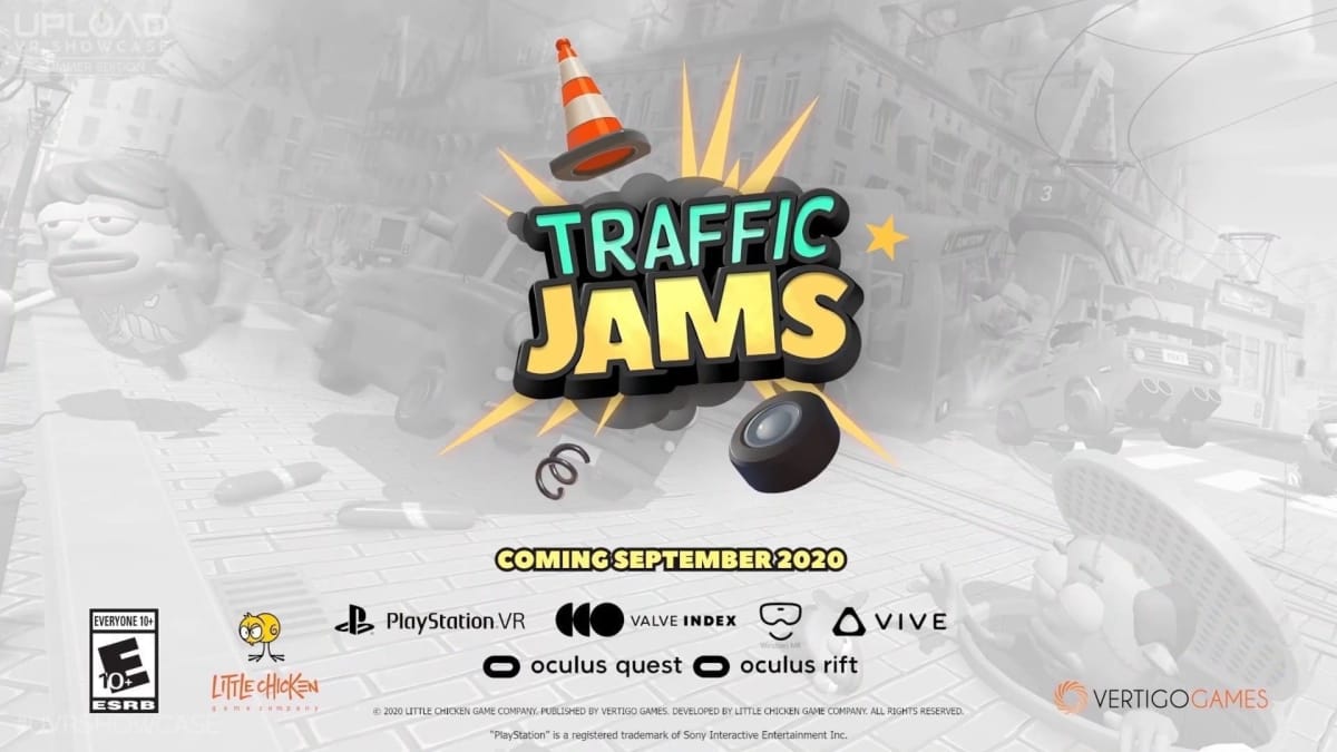 The main logo for Traffic Jams