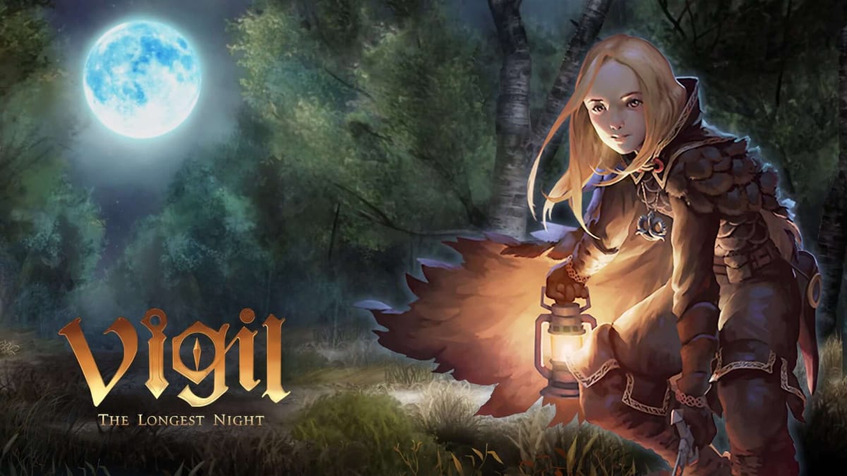The main logo and artwork for Vigil: The Longest Night