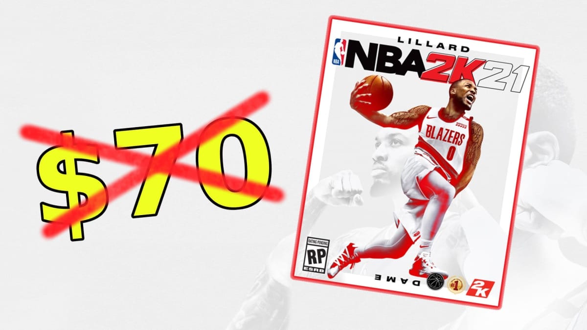 $70 NBA 2K21 cover