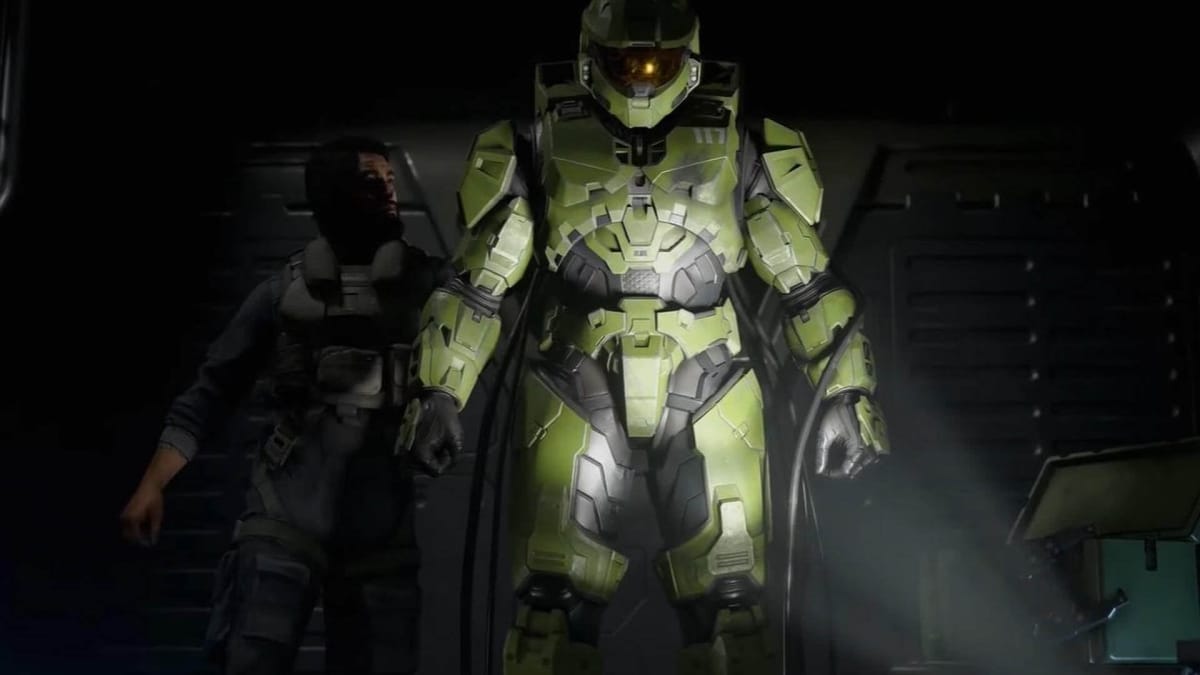 Master Chief's armor in Halo Infinite