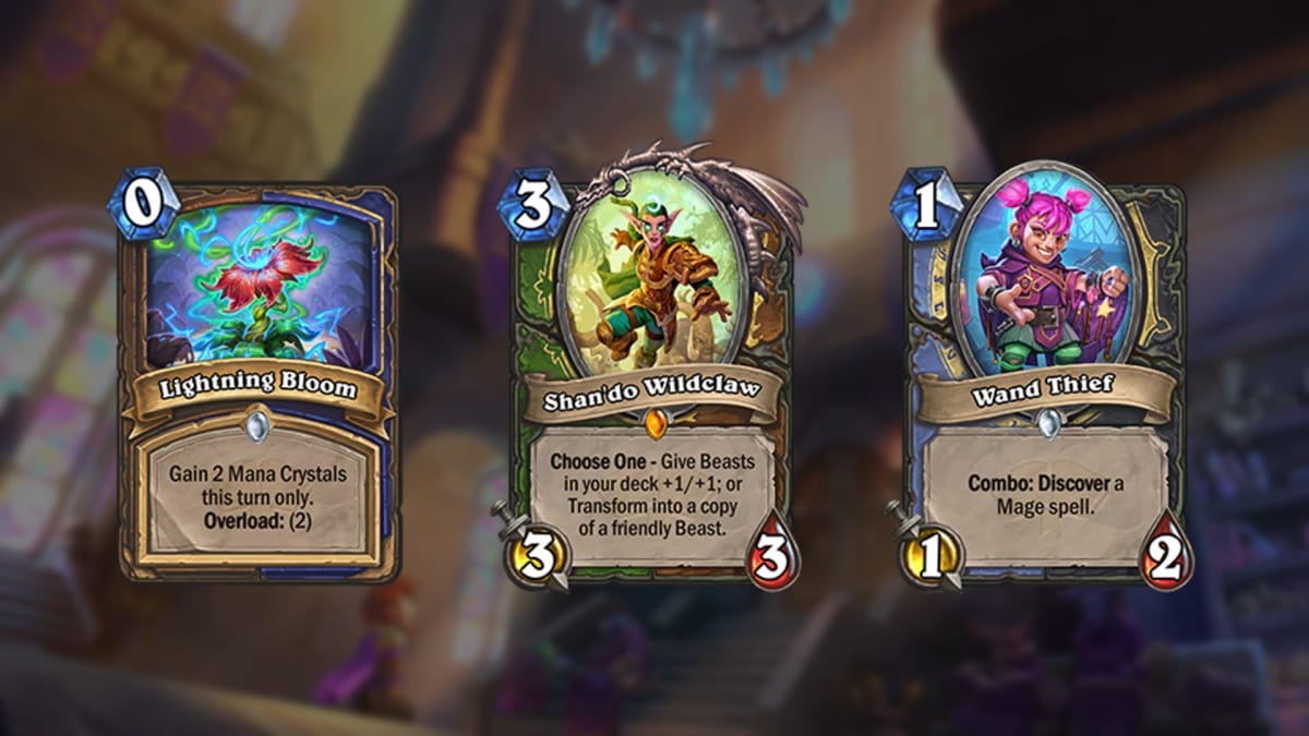 Hearthstone Scholomance Academy Expansion Dual-Class Cards cover