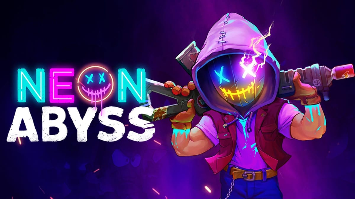 The main logo and artwork for Neon Abyss