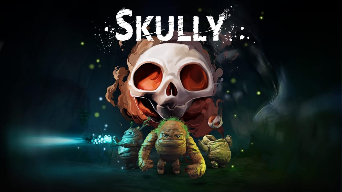 Skully is pictured in front of three clay bodies