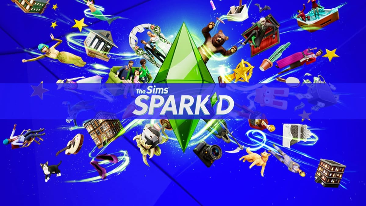 The Sims game show Spark'd cover