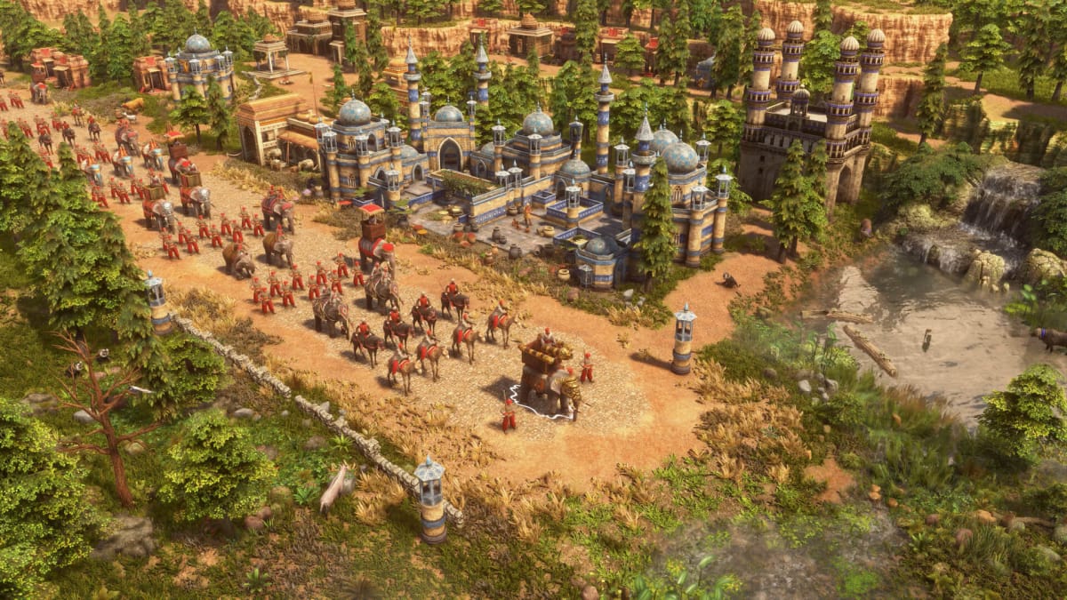 A screenshot from Age of Empires 3: Definitive Edition