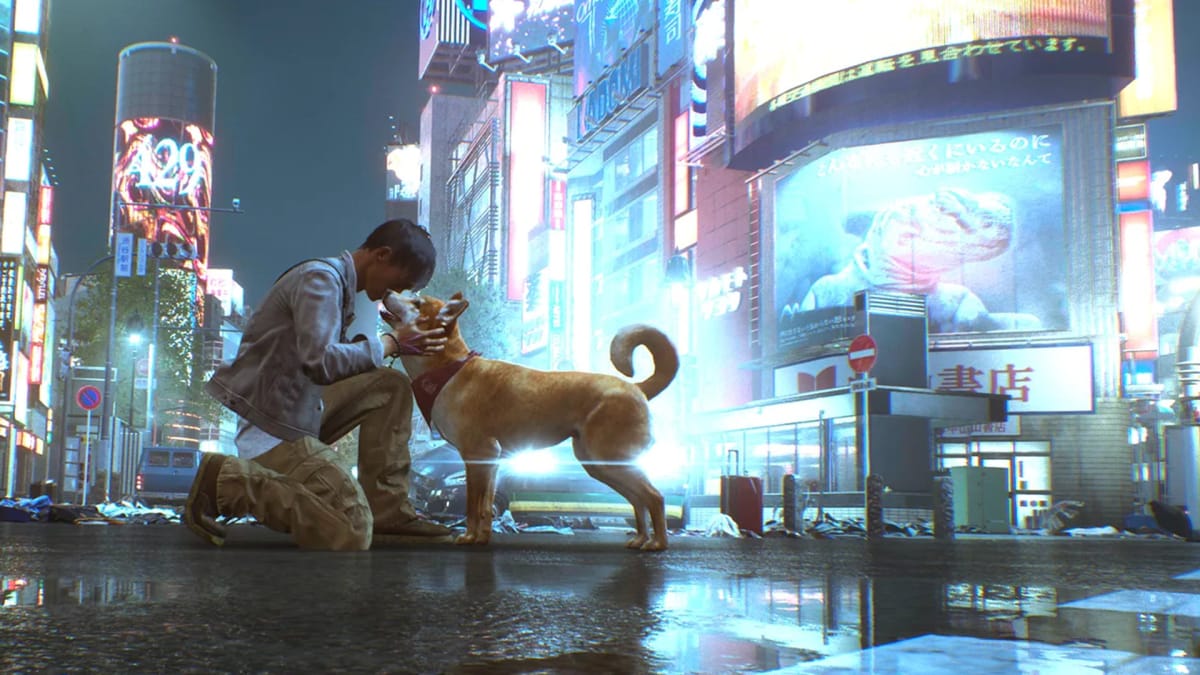 Can you pet the dog in Ghostwire: Tokyo? cover