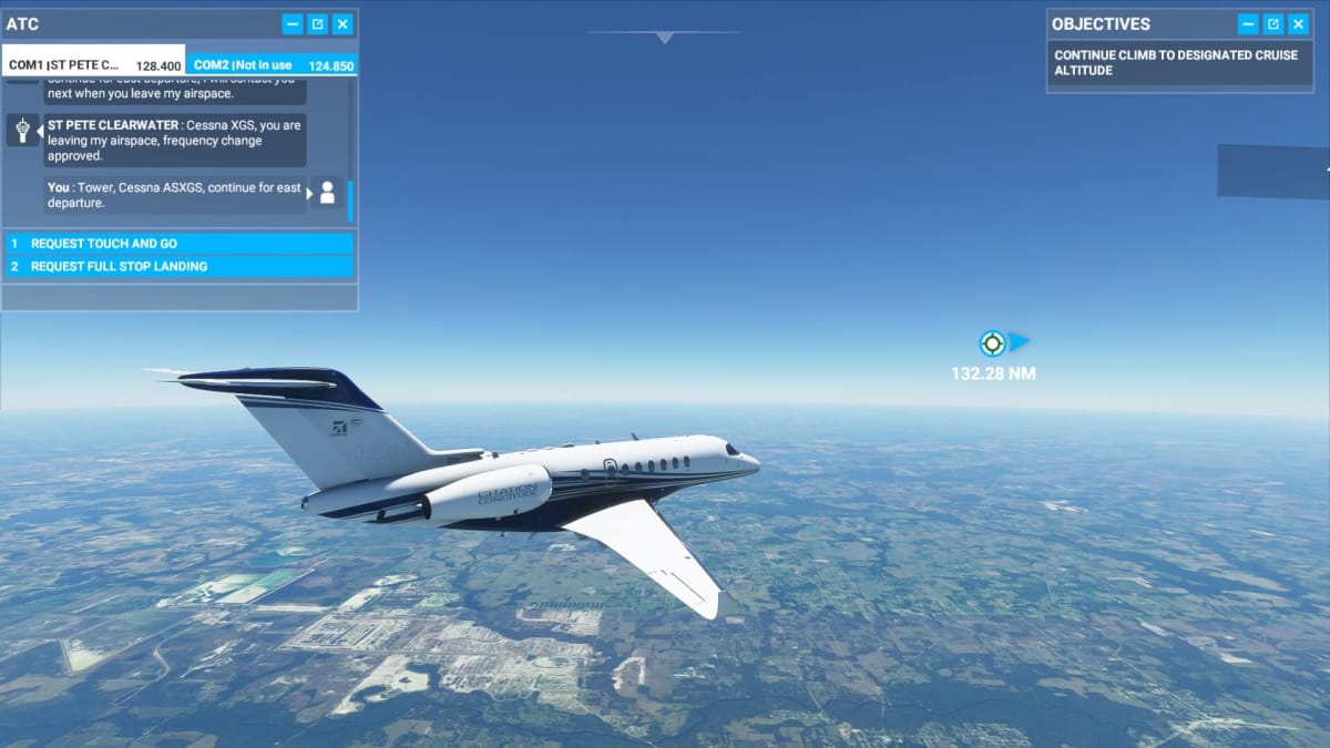 Microsoft Flight Simulator Game Page Image