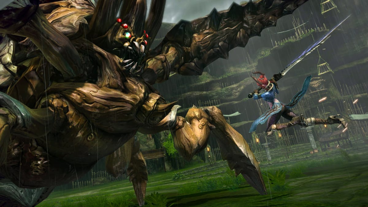 A shot of Tera Online, published by the now-closing En Masse Entertainment