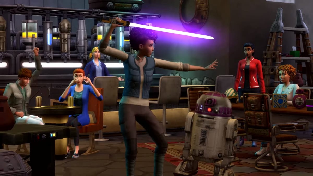 The Sims 4 Star Wars Journey to Batuu Game Pack cover