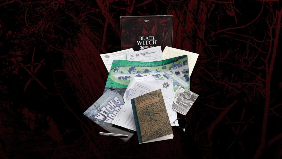 Blair Witch board game Hunt a Killer cover