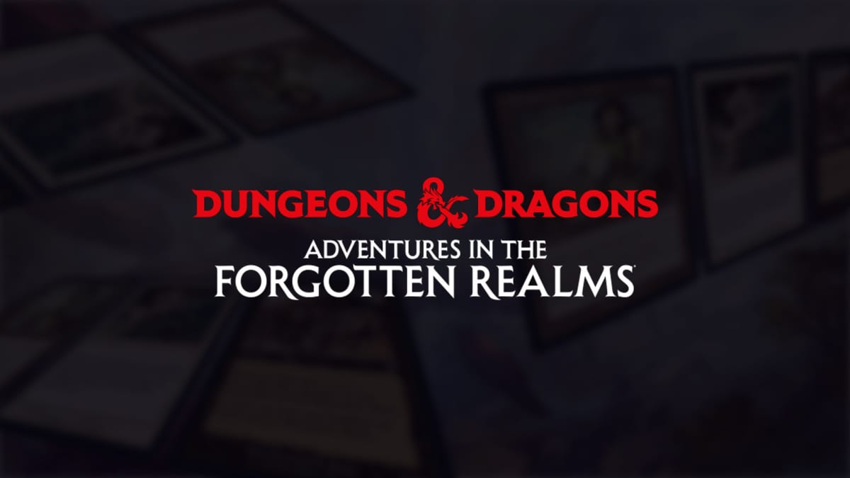 Dungeons & Dragons MTG set Dungeons & Dragons Adventures in the Forgotten Realms cover