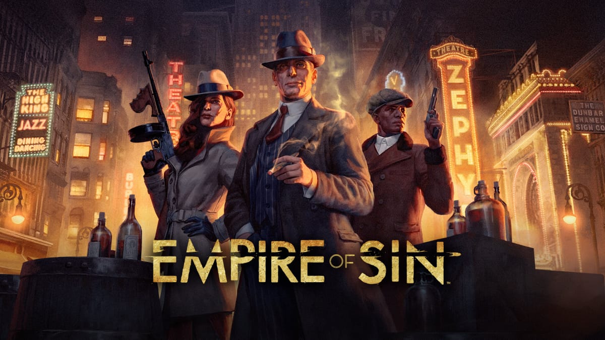 The main logo and artwork for Empire of Sin