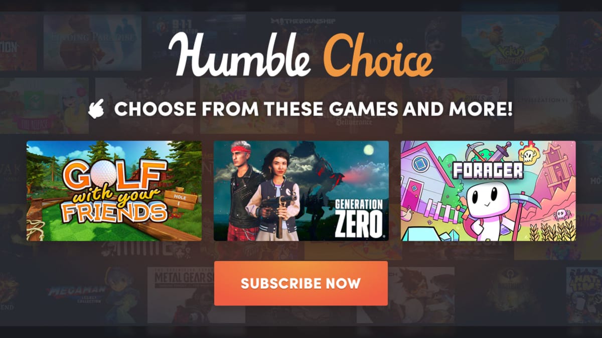 Humble Choice September 2020 games cover