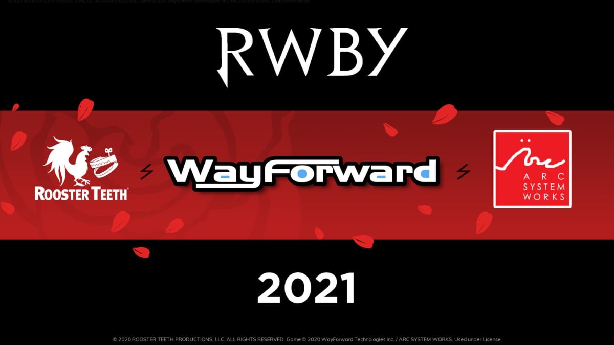 New RWBY game cover