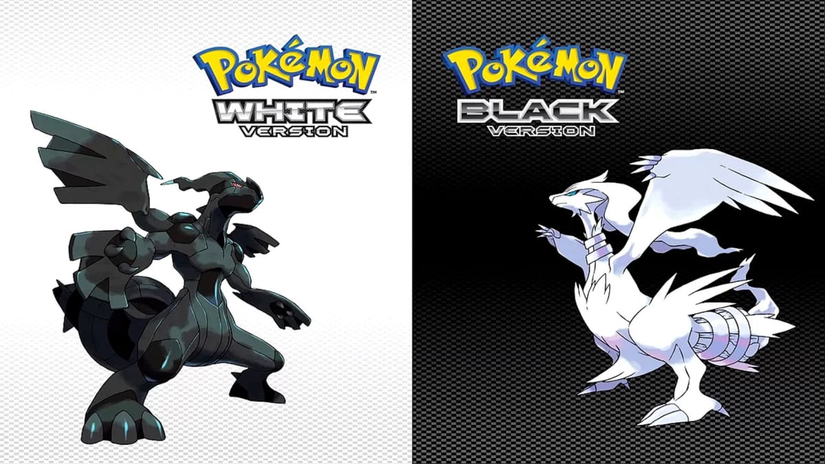 Pokemon Black and White key art