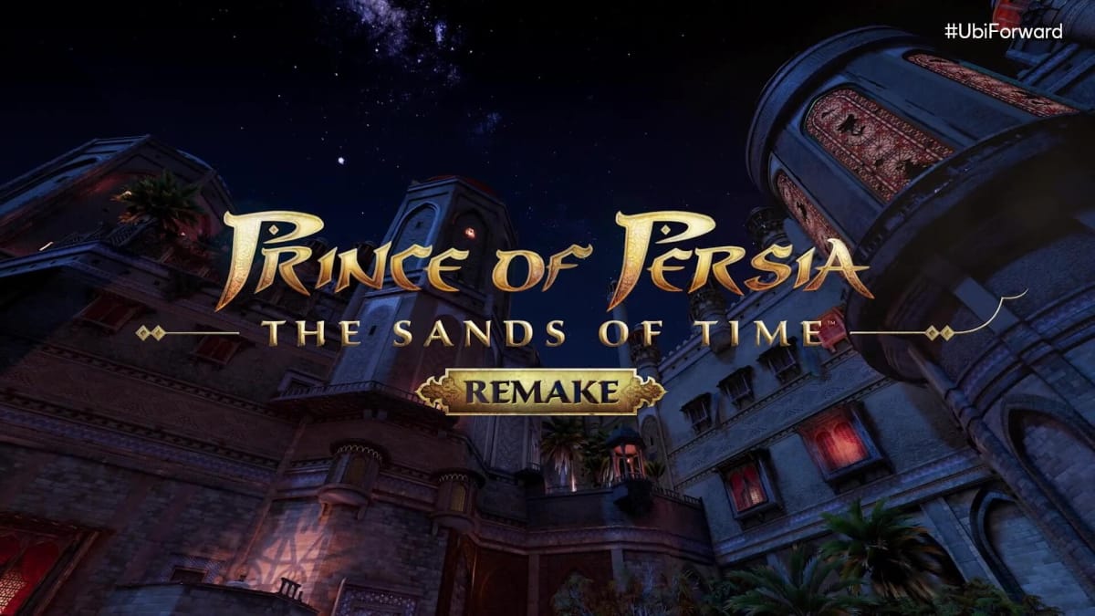 The logo for Prince of Persia: Sands of Time Remake