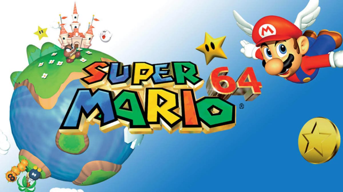 Super Mario 64 Key Art