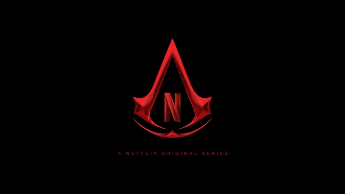 A logo combining those of Assassin's Creed and Netflix for the new live-action TV show