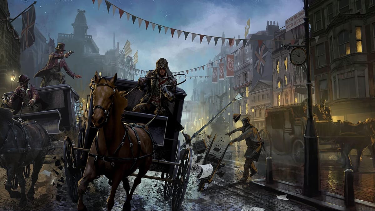 Assassin's Creed Syndicate, one of the games Ubisoft has confirmed will not be playable on PS5