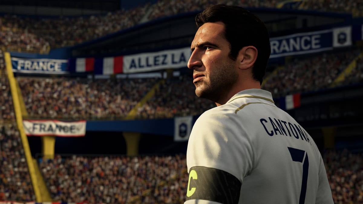 Eric Cantona, an Icon in EA's FIFA 21