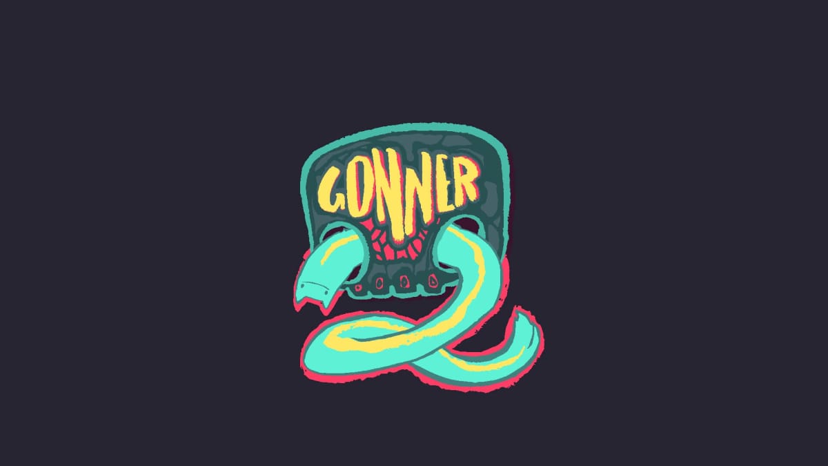 The title screen for GONNER2.