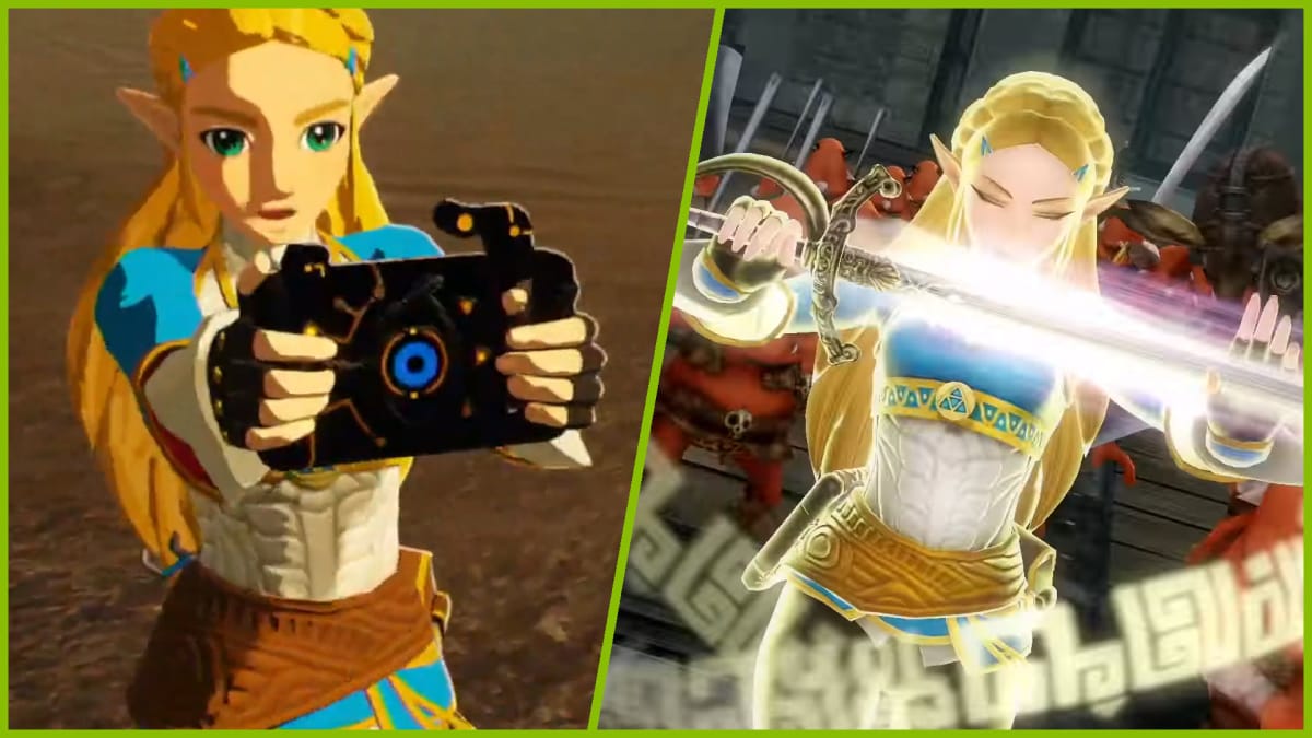 Hyrule Warriors: Age of Calamity's Zelda cover