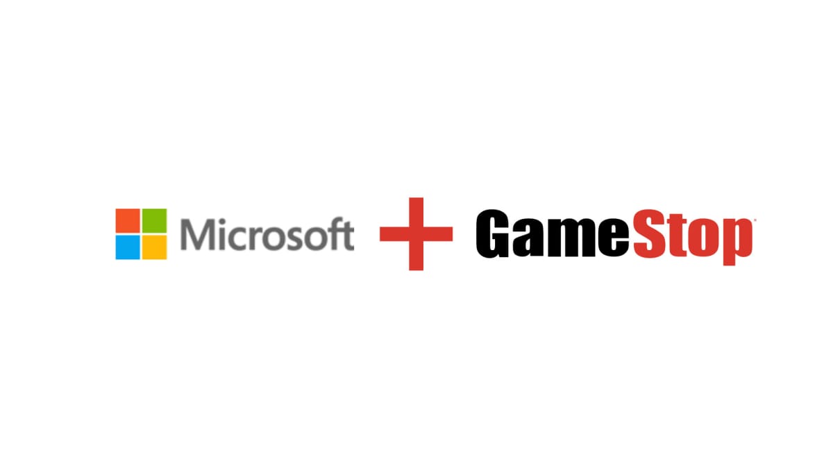 Microsoft Gamestop Partnership cover