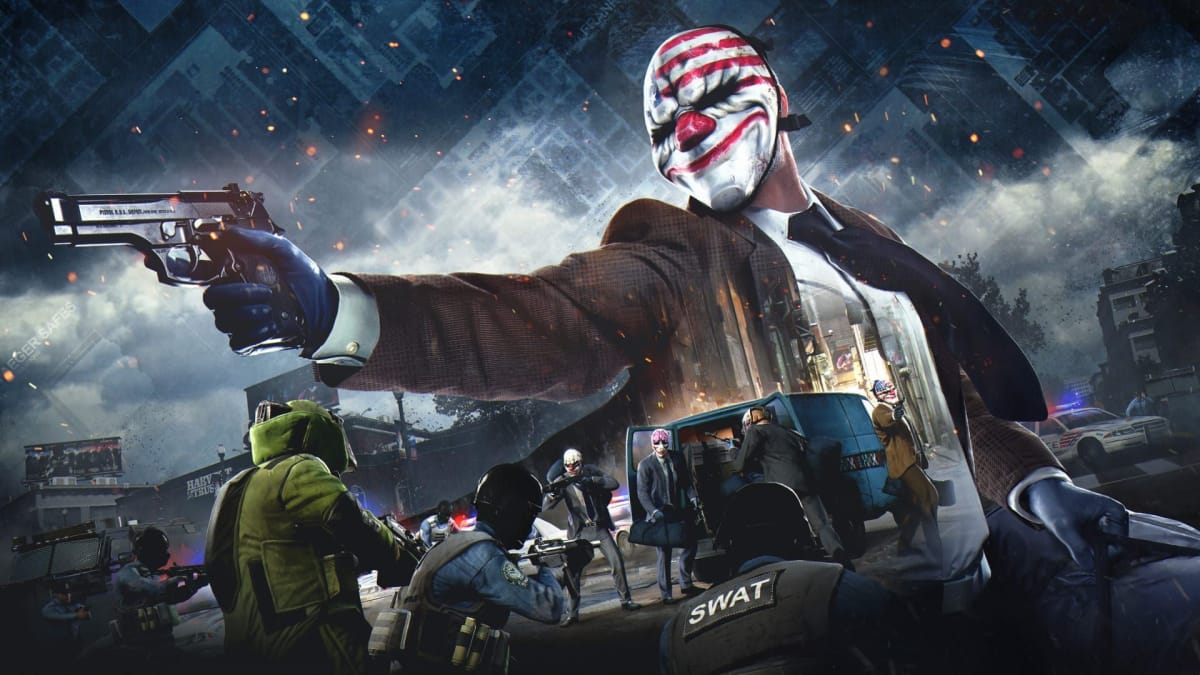PAYDAY 2 console art
