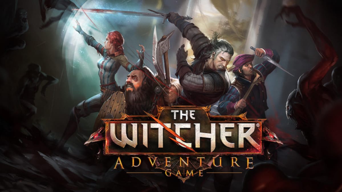 The Witcher Adventure Game Key Art