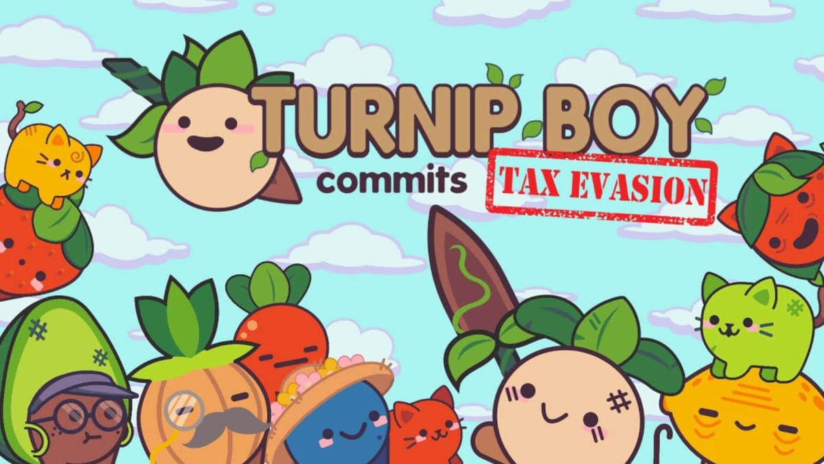 Turnip Boy Commits Tax Evasion Key Art