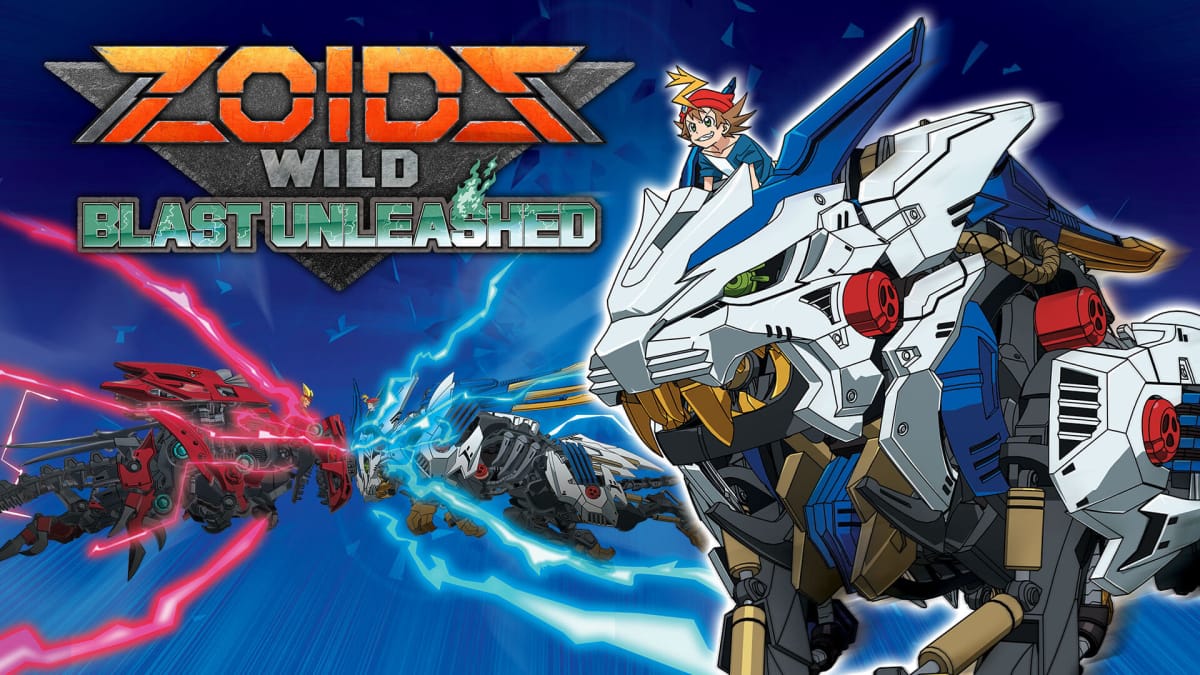 Zoids Wild Blast Unleashed Key Art