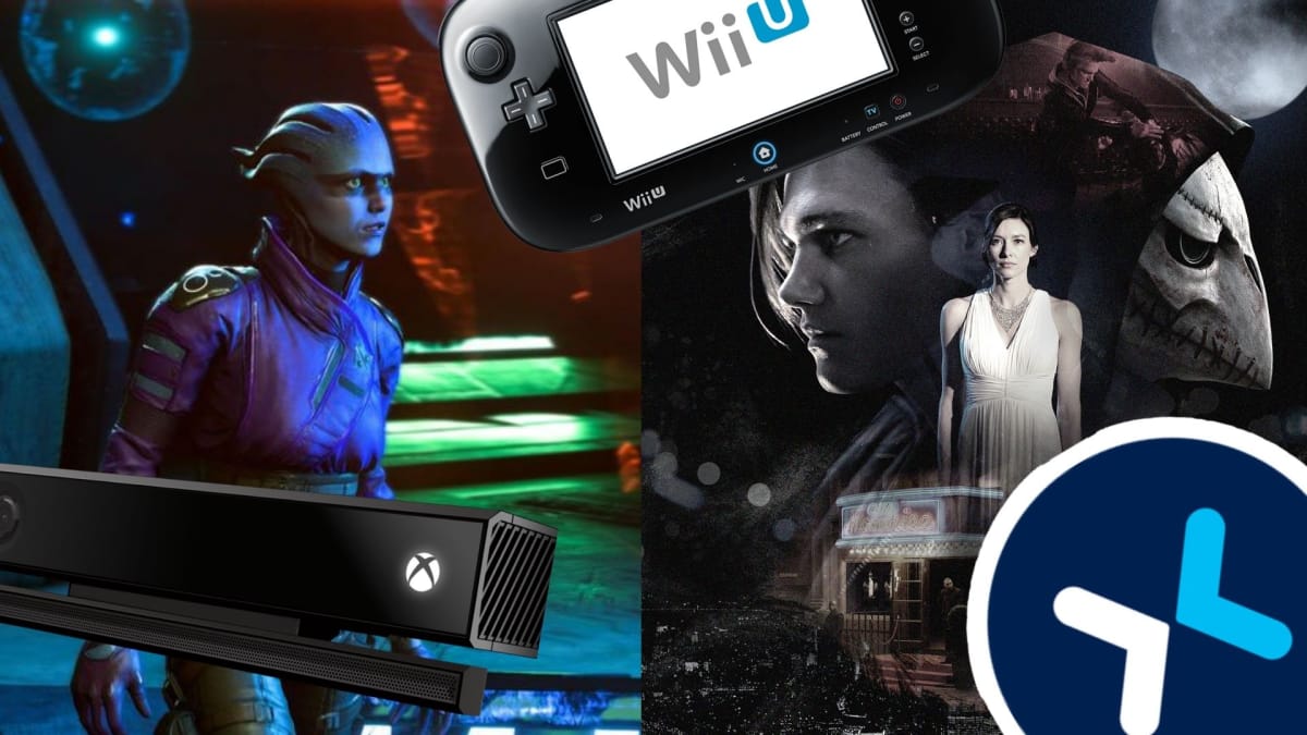 Mass Effect Andromeda, The Quiet Man, Microsoft Kinect, Wii U, and Mixer
