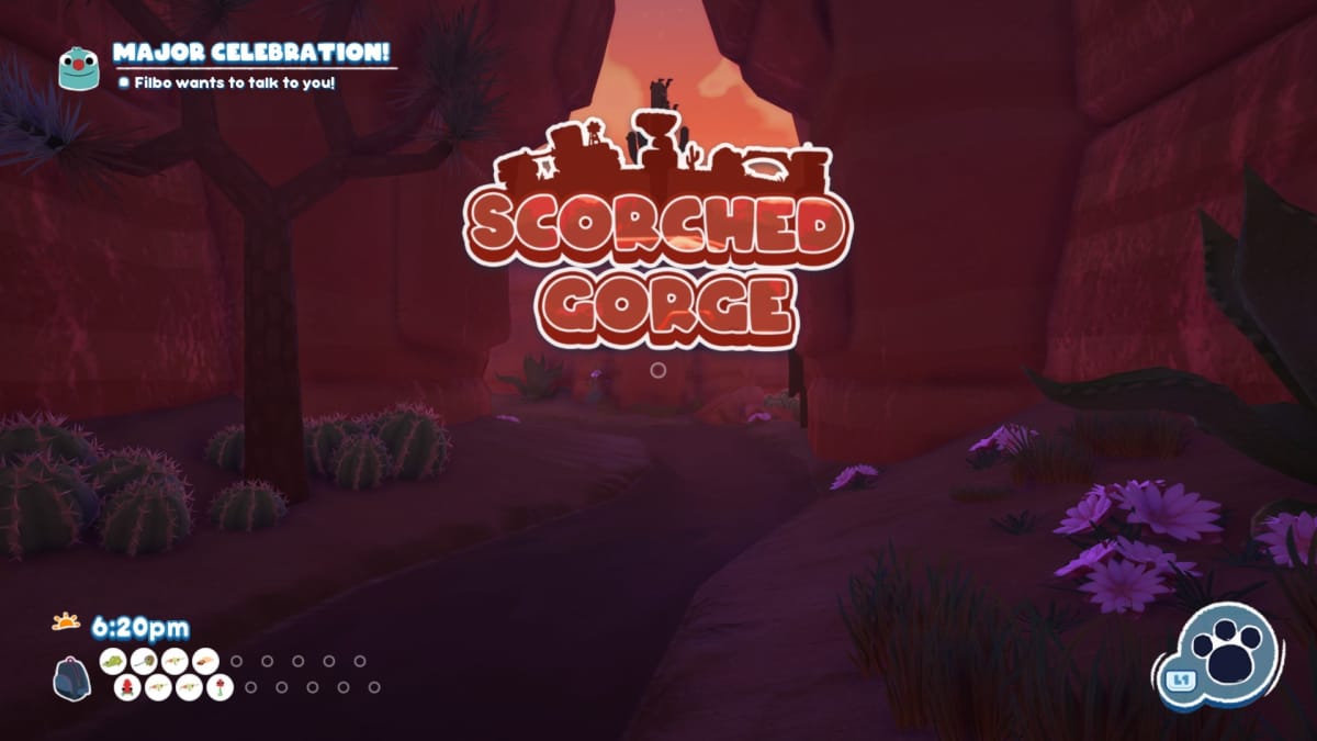 Bugsnax Scorched Gorge