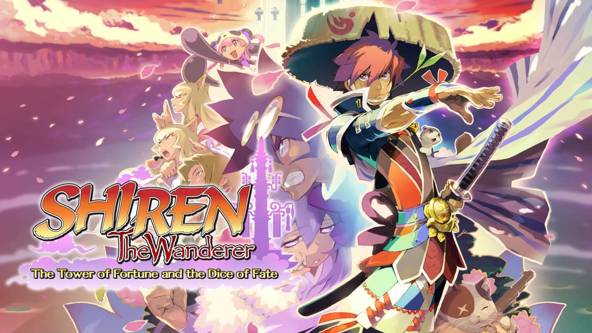 Shiren the Wanderer Tower of Fortune Dice of Fate Key Art