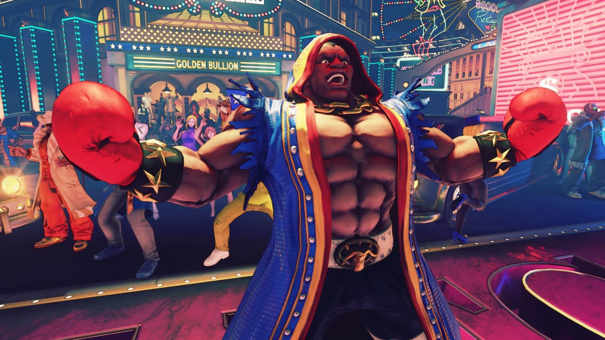 Street Fighter VI has been leaked, so here's a picture of Balrog from Street Fighter V to celebrate