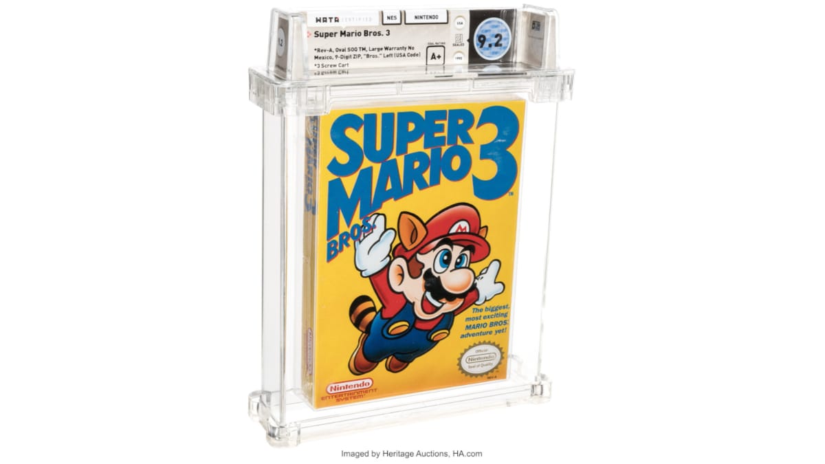Super Mario Bros 3 Auction Heritage