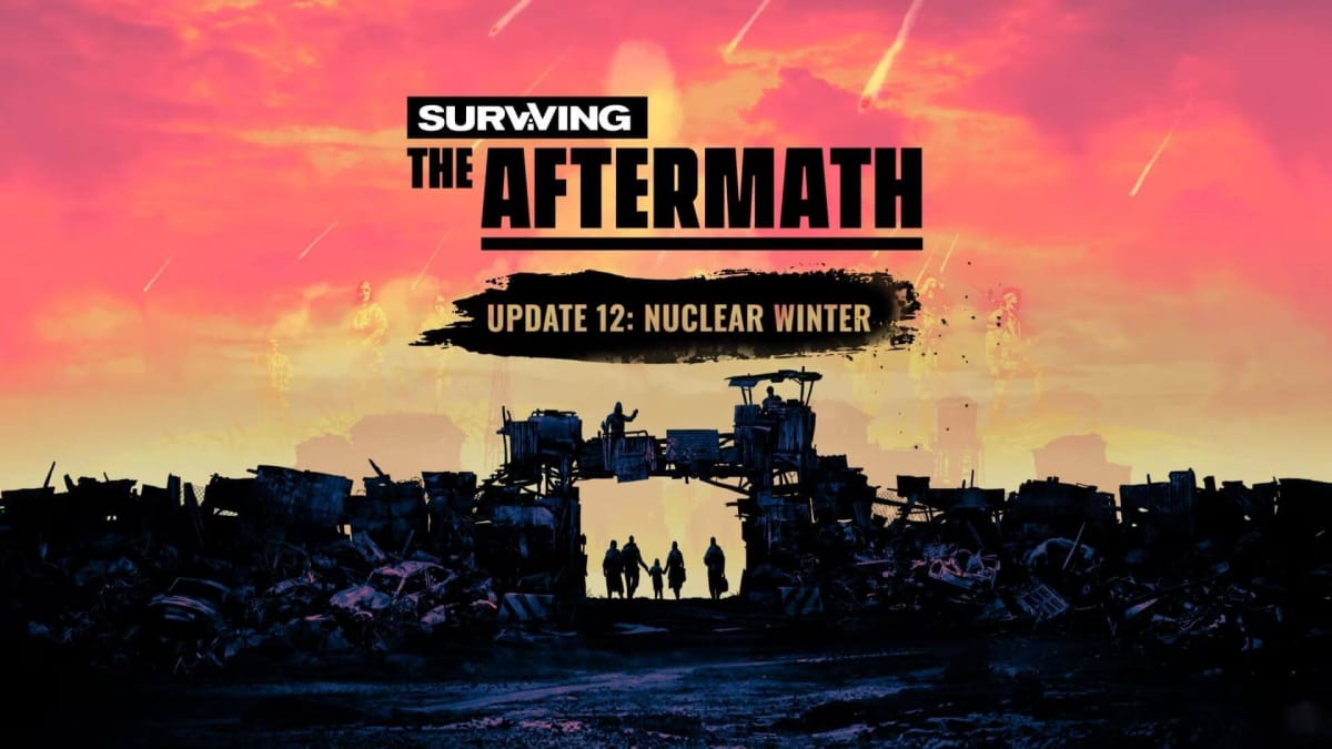 The artwork and logo for the new Surviving The Aftermath Nuclear Winter update