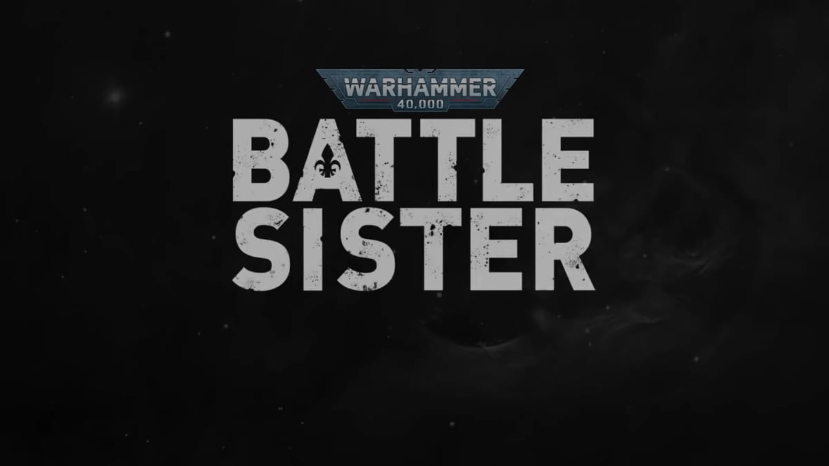 Warhammer 40,000 Battle Sister gamepage featured image