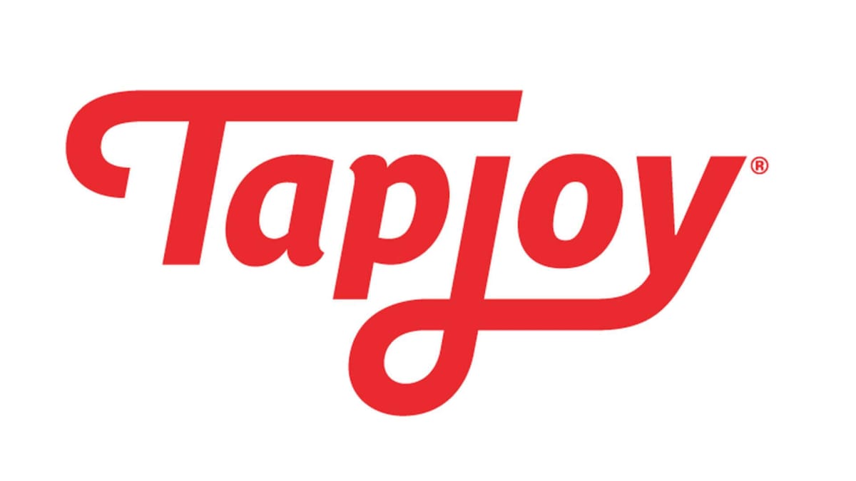 The logo for Tapjoy, an advertising middleman the FTC has ruled against