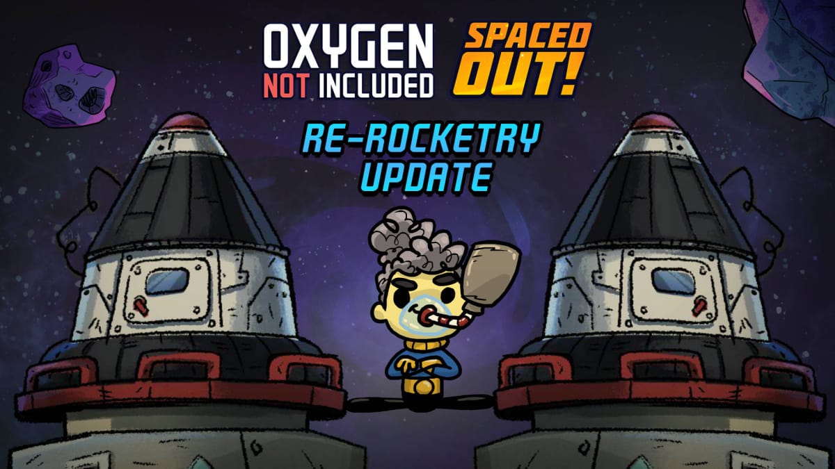 Oxygen Not Included Re-Rocketry Update cover