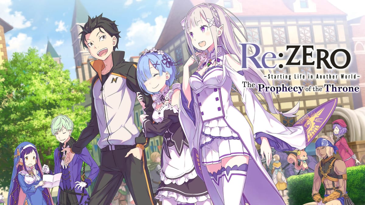 RE Zero - Starting Life in Another World - The Prophecy of the Throne - Key Art