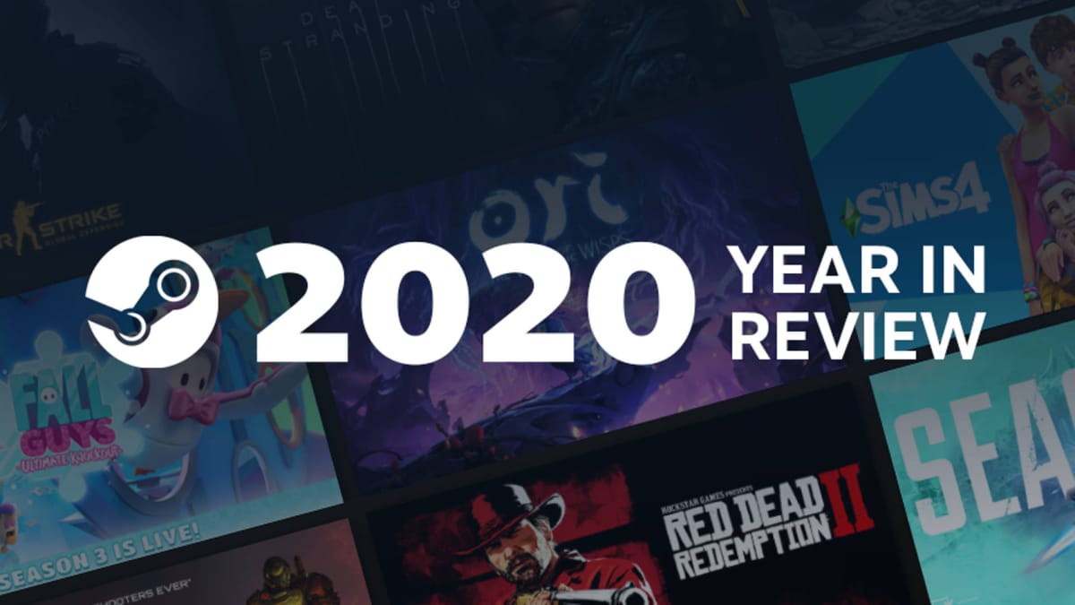 Steam 2020 Year in Review cover