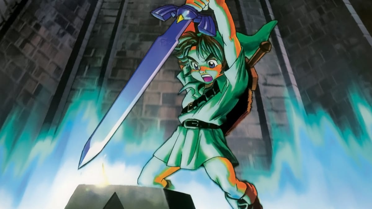 Zelda Ocarina of Time Temple of Time Art
