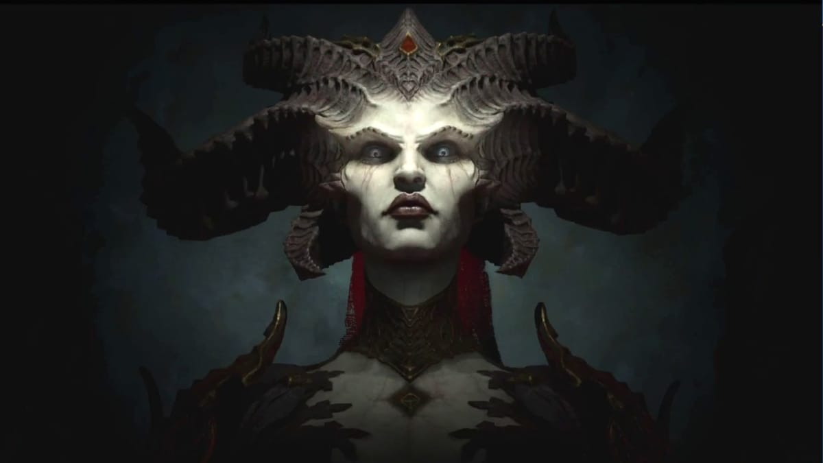 The main artwork for Diablo IV, which is part of the BlizzConline leaks