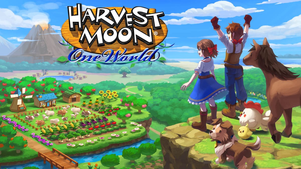 Harvest Moon One World Key Art