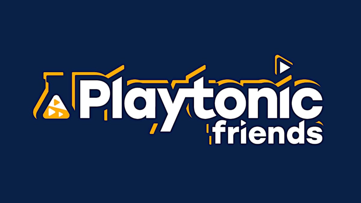 The logo for Playtonic Friends, Playtonic's new publishing label