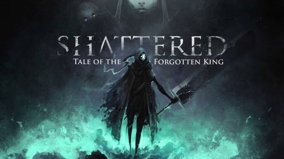 The main artwork for Shattered - Tale of the Forgotten King