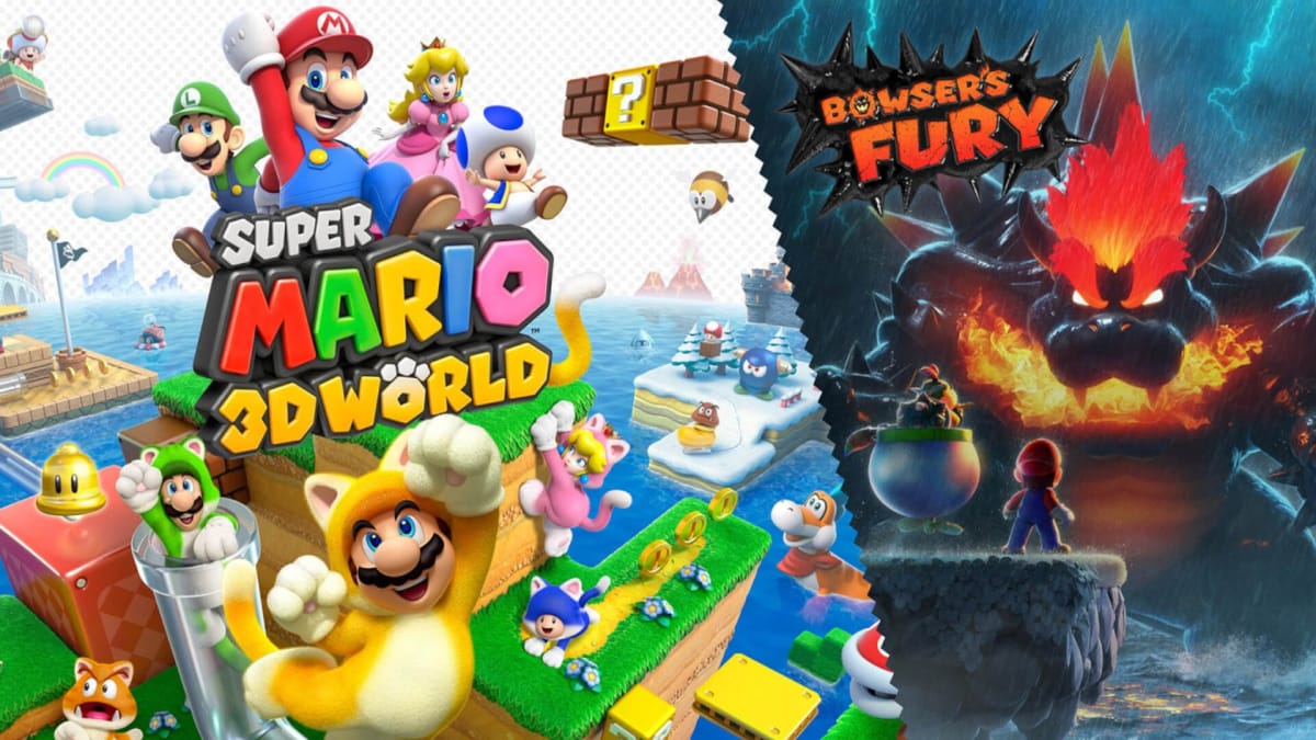 Super Mario 3D World Plus Bowsers Fury Key Art
