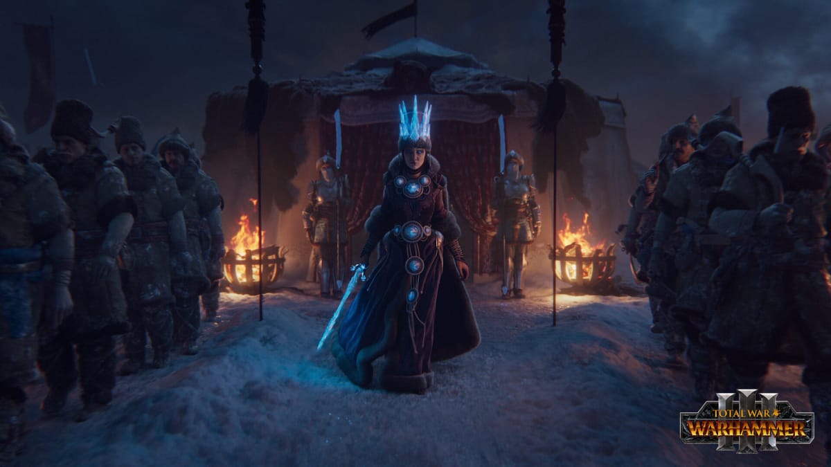 The Ice Queen in Total War: Warhammer III